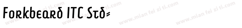 Forkbeard ITC Std字体转换